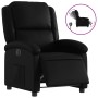 Sillón reclinable eléctrico de cuero sintético negro de , Sillones - Ref: Foro24-3204212, Precio: 238,06 €, Descuento: %