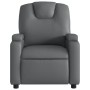 Gray synthetic leather electric reclining massage chair by , Armchairs - Ref: Foro24-3204426, Price: 264,45 €, Discount: %