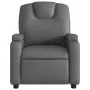 Sillón de masaje reclinable eléctrico cuero sintético gris de , Sillones - Ref: Foro24-3204426, Precio: 288,33 €, Descuento: %
