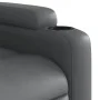 Sillón de masaje reclinable eléctrico cuero sintético gris de , Sillones - Ref: Foro24-3204426, Precio: 288,33 €, Descuento: %