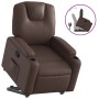 Hochklappbarer Liegesessel aus braunem Kunstleder von , Sessel - Ref: Foro24-3204432, Preis: 267,28 €, Rabatt: %