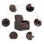 Sillón reclinable elevable cuero sintético marrón de , Sillones - Ref: Foro24-3204432, Precio: 285,46 €, Descuento: %