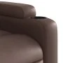Sillón reclinable elevable cuero sintético marrón de , Sillones - Ref: Foro24-3204432, Precio: 285,46 €, Descuento: %