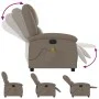 Cappuccino Synthetic Leather Electric Massage Recliner by , Armchairs - Ref: Foro24-3204225, Price: 259,28 €, Discount: %