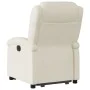 Cremefarbener Hebe-Liegestuhl aus Kunstleder von , Sessel - Ref: Foro24-3204227, Preis: 287,02 €, Rabatt: %