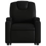 Black artificial leather liftable recliner chair by , Armchairs - Ref: Foro24-3204430, Price: 302,32 €, Discount: %