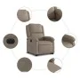 Sillón elevable eléctrico cuero artificial capuchino de , Sillones - Ref: Foro24-3204246, Precio: 355,90 €, Descuento: %
