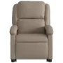 Sillón elevable eléctrico cuero artificial capuchino de , Sillones - Ref: Foro24-3204246, Precio: 355,90 €, Descuento: %