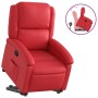 Red artificial leather lifting recliner by , Armchairs - Ref: Foro24-3204231, Price: 263,34 €, Discount: %