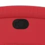 Sillón reclinable elevable cuero artificial rojo de , Sillones - Ref: Foro24-3204231, Precio: 280,95 €, Descuento: %