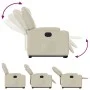 Cream Faux Leather Power Lift Recliner by , Armchairs - Ref: Foro24-3204445, Price: 339,91 €, Discount: %