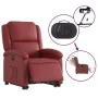 Sillón elevable eléctrico cuero artificial rojo tinto de , Sillones - Ref: Foro24-3204244, Precio: 331,12 €, Descuento: %