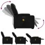 Black synthetic leather electric lifting massage chair by , Armchairs - Ref: Foro24-3204451, Price: 352,06 €, Discount: %