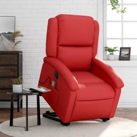 Roter Majesty-Stuhl mit elektrischem Aufzug aus Kunstleder von , Sessel - Ref: Foro24-3204252, Preis: 349,47 €, Rabatt: %