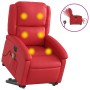 Roter Majesty-Stuhl mit elektrischem Aufzug aus Kunstleder von , Sessel - Ref: Foro24-3204252, Preis: 328,07 €, Rabatt: %