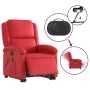 Sillón de majaje elevable eléctrico cuero artificial rojo de , Sillones - Ref: Foro24-3204252, Precio: 343,93 €, Descuento: %