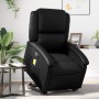 Sillón reclinable de masaje de pie cuero artificial negro de , Sillones - Ref: Foro24-3204233, Precio: 282,18 €