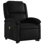 Black Artificial Leather Foot Massage Recliner by , Armchairs - Ref: Foro24-3204233, Price: 282,20 €, Discount: %