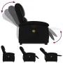 Schwarzer Fußmassagesessel aus Kunstleder von , Sessel - Ref: Foro24-3204233, Preis: 296,38 €, Rabatt: %