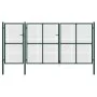 Grünes Gartentor aus Stahl 400x150 cm von vidaXL, Gartentore - Ref: Foro24-144313, Preis: 597,41 €, Rabatt: %