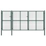 Grünes Gartentor aus Stahl 400x150 cm von vidaXL, Gartentore - Ref: Foro24-144313, Preis: 611,99 €, Rabatt: %