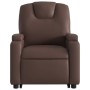 Brauner Fußmassagesessel aus Kunstleder von , Sessel - Ref: Foro24-3204439, Preis: 336,03 €, Rabatt: %