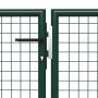 Grünes Gartentor aus Stahl 400x150 cm von vidaXL, Gartentore - Ref: Foro24-144313, Preis: 611,99 €, Rabatt: %