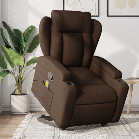 Fußliege-Massagesessel aus braunem Stoff von , Sessel - Ref: Foro24-3204498, Preis: 303,66 €, Rabatt: %