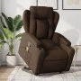 Silla de masaje reclinable de pie de tela marrón de , Sillones - Ref: Foro24-3204498, Precio: 327,06 €, Descuento: %