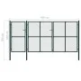 Grünes Gartentor aus Stahl 400x150 cm von vidaXL, Gartentore - Ref: Foro24-144313, Preis: 597,41 €, Rabatt: %