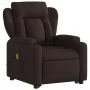 Elektrischer, verstellbarer Massagesessel aus dunkelbraunem Stoff von , Sessel - Ref: Foro24-3204523, Preis: 393,48 €, Rabatt: %