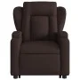 Elektrischer, verstellbarer Massagesessel aus dunkelbraunem Stoff von , Sessel - Ref: Foro24-3204523, Preis: 393,48 €, Rabatt: %