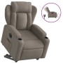 Electric lifting recliner chair in taupe gray fabric by , Armchairs - Ref: Foro24-3204514, Price: 351,60 €, Discount: %