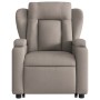 Electric lifting recliner chair in taupe gray fabric by , Armchairs - Ref: Foro24-3204514, Price: 351,60 €, Discount: %