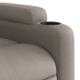 Electric lifting recliner chair in taupe gray fabric by , Armchairs - Ref: Foro24-3204514, Price: 351,60 €, Discount: %
