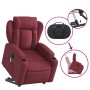 Red fabric electric elevating massage chair by , Armchairs - Ref: Foro24-3204521, Price: 362,44 €, Discount: %