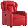 Red artificial leather lifting recliner by , Armchairs - Ref: Foro24-3204549, Price: 307,68 €, Discount: %