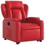 Red artificial leather lifting recliner by , Armchairs - Ref: Foro24-3204549, Price: 325,48 €, Discount: %