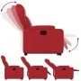 Hebe-Liegestuhl aus rotem Kunstleder von , Sessel - Ref: Foro24-3204549, Preis: 325,48 €, Rabatt: %