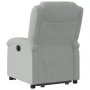 Hellgrauer, elektrisch verstellbarer Samtsessel von , Sessel - Ref: Foro24-3204322, Preis: 352,85 €, Rabatt: %