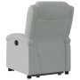 Light Gray Velvet Electric Liftable Recliner Chair by , Armchairs - Ref: Foro24-3204322, Price: 316,81 €, Discount: %