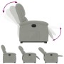 Light Gray Velvet Electric Liftable Recliner Chair by , Armchairs - Ref: Foro24-3204322, Price: 316,81 €, Discount: %