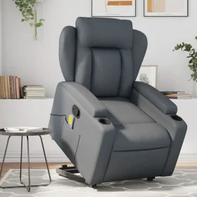 Grauer Fußmassagesessel aus Kunstleder von , Sessel - Ref: Foro24-3204554, Preis: 331,92 €, Rabatt: %