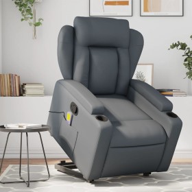 Grauer Fußmassagesessel aus Kunstleder von , Sessel - Ref: Foro24-3204554, Preis: 316,66 €, Rabatt: %