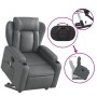 Gray Artificial Leather Foot Massage Recliner by , Armchairs - Ref: Foro24-3204554, Price: 316,66 €, Discount: %