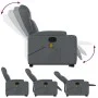 Grauer Fußmassagesessel aus Kunstleder von , Sessel - Ref: Foro24-3204554, Preis: 341,81 €, Rabatt: %