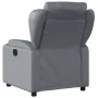 Gray synthetic leather electric reclining massage chair by , Armchairs - Ref: Foro24-3204540, Price: 288,79 €, Discount: %