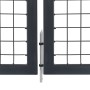 Garden fence gate with anthracite steel posts 350x140 cm by vidaXL, garden gates - Ref: Foro24-144401, Price: 459,29 €, Disco...