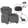 Gray synthetic leather electric reclining massage chair by , Armchairs - Ref: Foro24-3204540, Price: 292,12 €, Discount: %