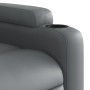 Gray synthetic leather electric reclining massage chair by , Armchairs - Ref: Foro24-3204540, Price: 292,12 €, Discount: %